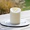Elephant Candles LED real wax outdoor candle 15x20 cm 3-wick cream 