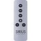 Sirius remote control silver aluminium