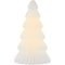 Sirius LED glass tree Claire Mini 1 LED battery operated 19cm white