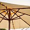 Sirius LED Lichterkette Knirke Sonnenschirm Solar 96 LED warmweiß 8 x 1,5 m silber