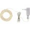 Sirius Lichterkette Kiki 300 LED warmweiß 4 m Metalldraht gold