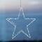 Sirius LED star Liva Star mała 40 LED zasilana bateryjnie metalowa biała