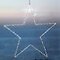 Sirius LED star Liva Star big 80 LED metaliczny biały