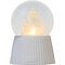 Sirius LED Schneekugel Santa 14,5cm weiß