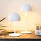 Sirius lampada da tavolo LED ricaricabile Tim 22 cm bianco