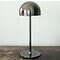 Sirius lampada da tavolo a LED ricaricabile Tim 30 cm nichel nero
