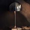 Sirius Akku Lampe de table LED Tim 22 cm Nickel noir
