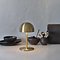 Sirius lampada da tavolo a LED ricaricabile Tim 22 cm in ottone