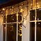 Sirius Tech-Line Tenda luminosa Ice Crystal Extension 100 LED bianco caldo 2,5x0,6m nero