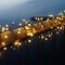 Sirius LED-Lichterkette Easy-Line Cluster 1000 LED warmweiß außen 20 m grün