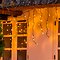 Sirius Top-Line Energy System Lichterkette Eiskristall Start-Set 100 LED warmweiß außen 2,5 m schwarz