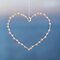 Sirius LED Light Heart Liva Heart small 30cm battery operated metal gold