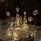 Sirius light tree Wave Tree 15 LED 26 cm glass clear
