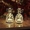 Sirius LED Angel Sweet Christmas Angel Set di 2 batterie 9cm vetro chiaro
