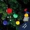 Sirius Solar-Partylichterkette Lucas Starter-Set 10 LED bunt 3 m schwarz