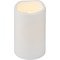 Sirius LED candle Storm Outdoor 7,5 x 12,5 cm plastic white