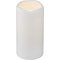 Sirius LED candle Storm Outdoor 10 x 20 cm plastic white