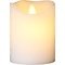 Vela LED Sirius Sara Exclusiva 7,5 x 10 cm blanca