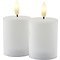 Sirius LED candle Smilla Mini set of 2 rechargeable 5 x 6.5 cm white