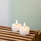 Sirius LED tea light Sille 6 x 3,4 cm ricaricabile set di 2 bianco
