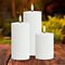 Sirius LED Candles Sille Solar Set of 3 7.5 cm white