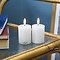 Sirius LED Candela Sille Mini Exclusive Set di 2 5 x 6,5 cm bianco