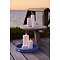 Sirius LED Candle Sille Outdoor 5 x 6,5 cm white Set of 2