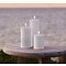 Sirius LED Velas Sille Exterior Set de 3 7,5 cm blanco