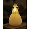 Sirius LED candle Angel Lucia 1 LED 15cm wax white