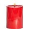 Sirius LED Kerze Sille Lack 10 cm Rot
