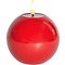 Sirius LED Kugelkerze Sille Lack 9 cm Rot