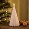 Sirius LED Sapin de Noël Laura cire véritable 17cm blanc