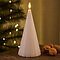 Sirius LED Sapin de Noël Laura cire véritable 20cm blanc