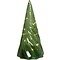 Sirius LED glass tree Vilma battery operated 19cm green