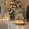 Sompex KUPOLA decorazione illuminata 20 LED 16cm vetro legno