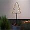 Star Trading LED tree garden plug Spiky 60 LED warm white 32 x 90 cm black
